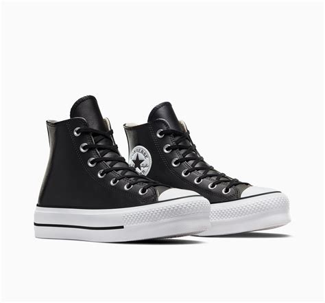 leather hi top sneakers womens|high top leather platform sneakers.